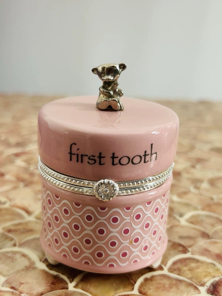 Caja de almacenamiento Demdaco First Tooth Baby Keepsake Foto 4 de 4