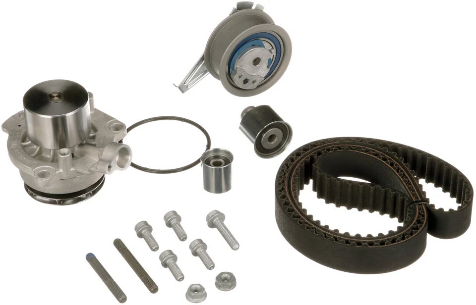 Timing Belt & Water Pump Kit fits VW CALIFORNIA T6 2.0D 2015 on Set Gates New - Image 2 of 4