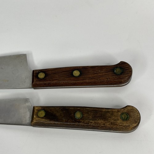 Lamson Sharp Chef Knife Forged Hi Carbon No Stain Wood Handle USA No 649 635 - Picture 6 of 7