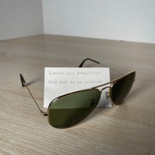 Ray-Ban RB3025 Aviator Large Metal 001/33 Sunglasses FRAMES ONLY Gold 58-14-135