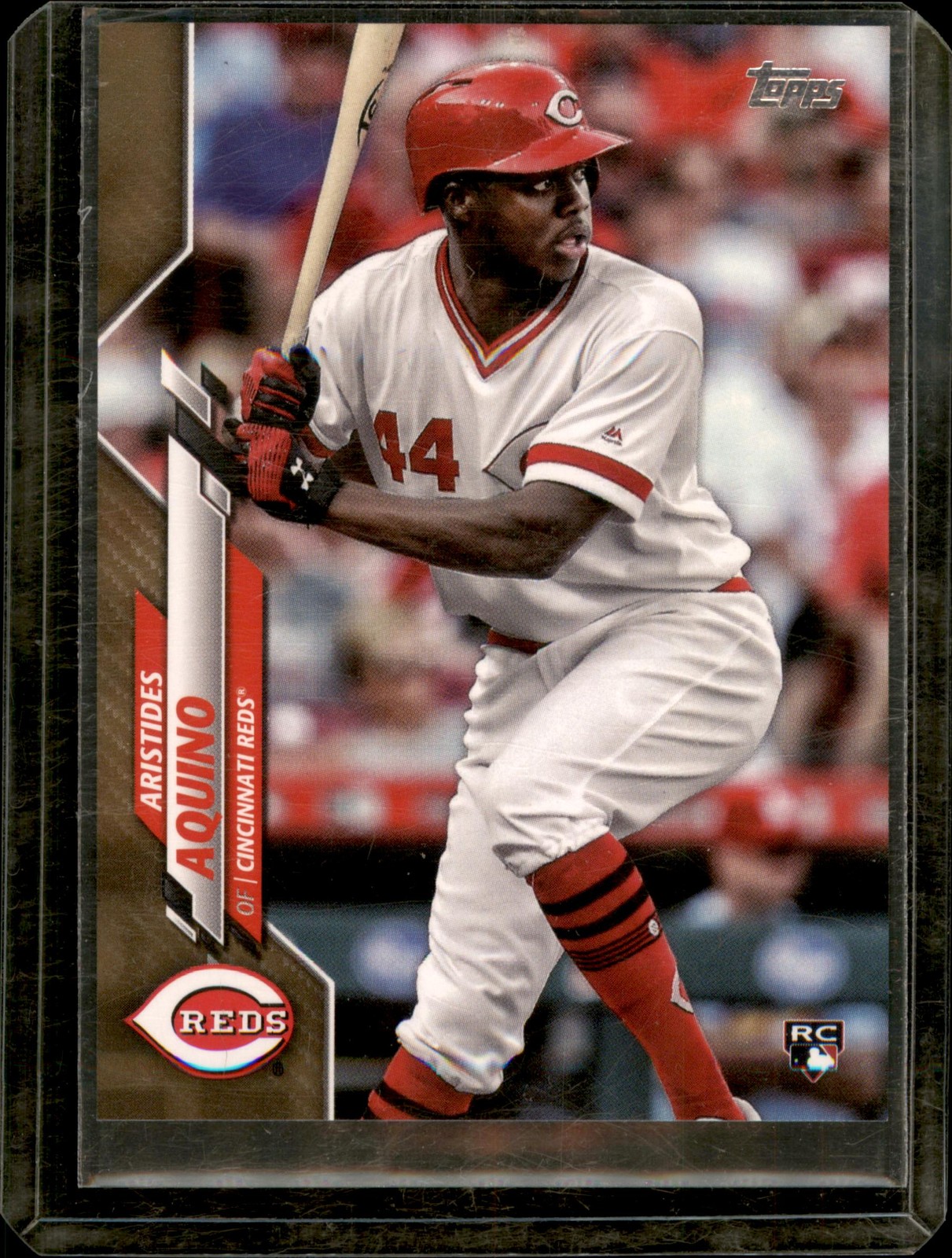 2020 Topps #20 Aristides Aquino Gold #/2020