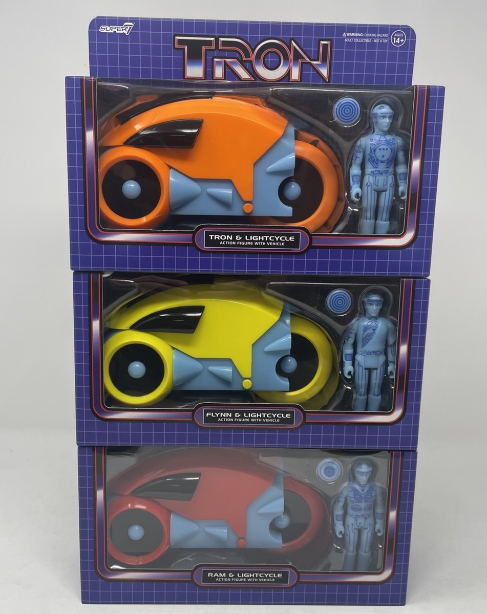 映画『TRON』 (Disney)　LIGHTCYCLE 【ORANGE】　新品 Disney Parks 2023 Tron Lightcycle Run Tron and Lightcycle Action
