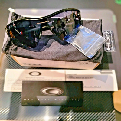NEU OAKLEY Brille RADAR RANGE, Frame jet black, Lens grey, Rarität