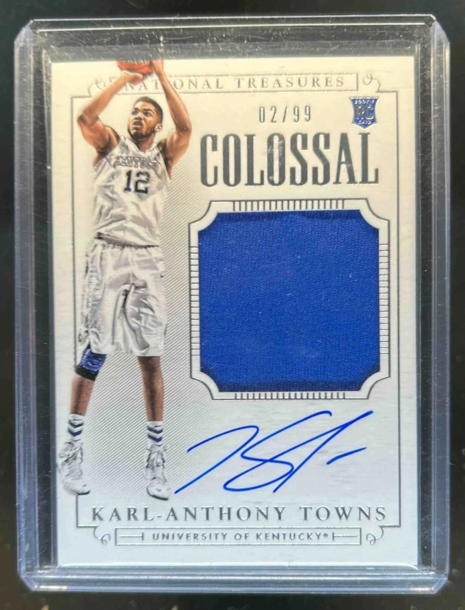 2015 Panini National Treasures College - Karl-Anthony Towns #361