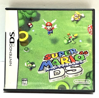 Nintendo DS Super Mario 64 DS Japanese Version Action Games Super Mario CIB