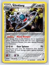 Klinklang 73/114 Holo Rare XY - Steam Siege Pokemon Holofoil NM
