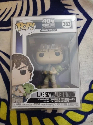 Luke Skywalker & Yoda Funko Pop! #363 Star Wars Vinyl Figure Empire Strikes Back