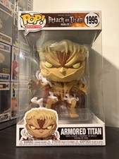 Funko Pop Armored Titan 1995 Attack on Titan AoT Anime Jumbo Hot Topic Barcode
