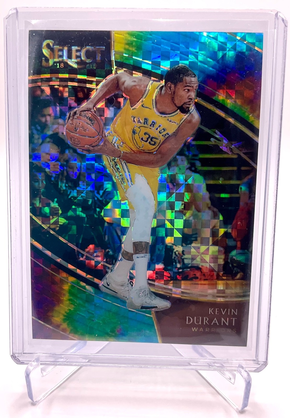 Tie dye 07/25 Kevin Durant Select Prizm 2018-2019 296