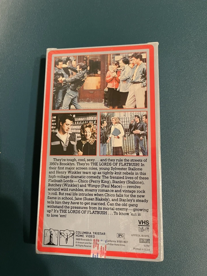 The Lords of Flatbush (VHS)~BRAND NEW SEALED w/Watermarks - Free Ship - Image 3 of 4