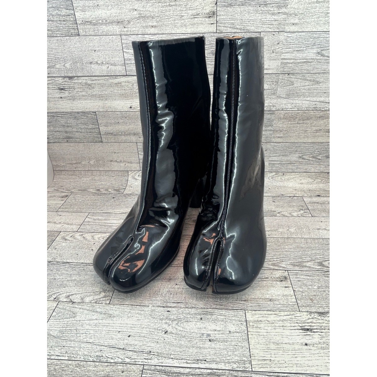 Margiela Tabi Boots Maison Margiela Patent Boots Maison Margiela