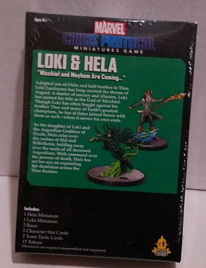 Marvel Crisis Protocol: Loki And Hela | Cuotas sin interés