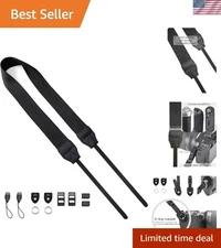 Camera Neck Straps for DSLR Camera or Binoculars Strap Black