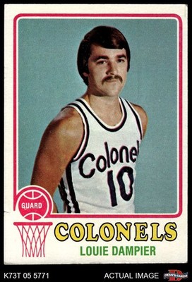 1973 Topps #183 Louie Dampier Colonels Kentucky  3 - VG