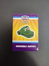 Micro Toy Box Crocodile Dentist Game STICKER ONLY Series 1 Miniature