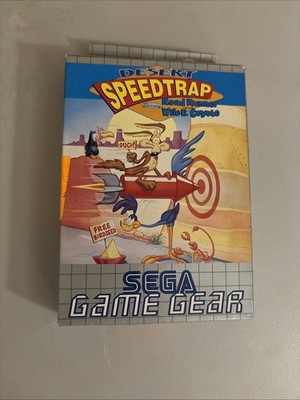 Game Gear Sega Like New Complete Desert Speed Trap juego sega game gear