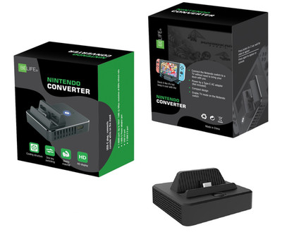 Switch Docking Station, Switch Dock Ladestation Mini Tragbare, Kompakter Switch