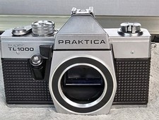 Praktica Super TL1000 35mm SLR Film Camera Body M42 Screw Mount Functional Clean