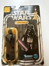 Vintage 1977 Star Wars Darth Vader 12 Back Kenner Original Package Sealed