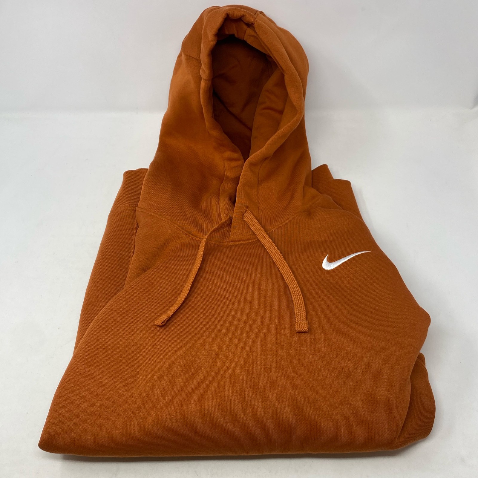Nike Club Fleece Pullover Hoodie Desert Orange Men’s M