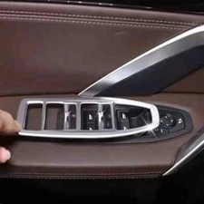 Car Window Lift Swtich Button Cover Trim Sticker for BMW X1 IX1 U11 2023-2025