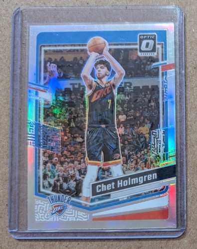 Chet Holmgren 8 Cards OKC Thunder Lot Prizm Mosaic - RCs Base Inserts Parallels - Bild 8 von 9