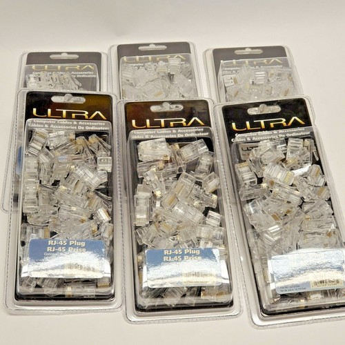 ULTRA RJ-45 Cat5 Modular Connectors 50-Pack Part# ULT31546 NEW - Picture 8 of 10