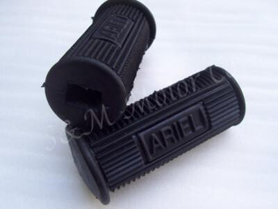 ARIEL FOOT REST FOOT PEG RUBBER SET WITH LOGO 5392-52