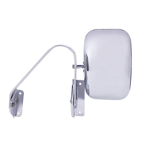 Side&View)Manual Mirrors Chrome Pair Set for Ford F-Series Pickup Truck AM-28529 - Picture 12 of 12