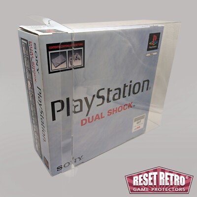 Schutzhülle passend für Playstation 1 Konsole OVP game protector Folie PS1