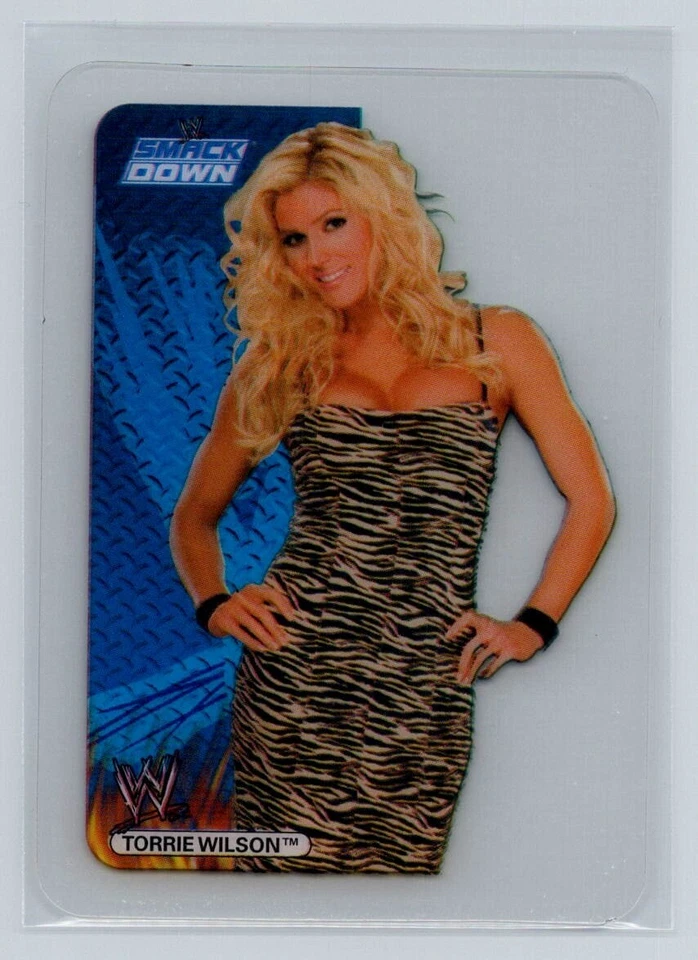 2007 Edibas Lamincards WWE #32 Torrie Wilson - Image 3 of 3