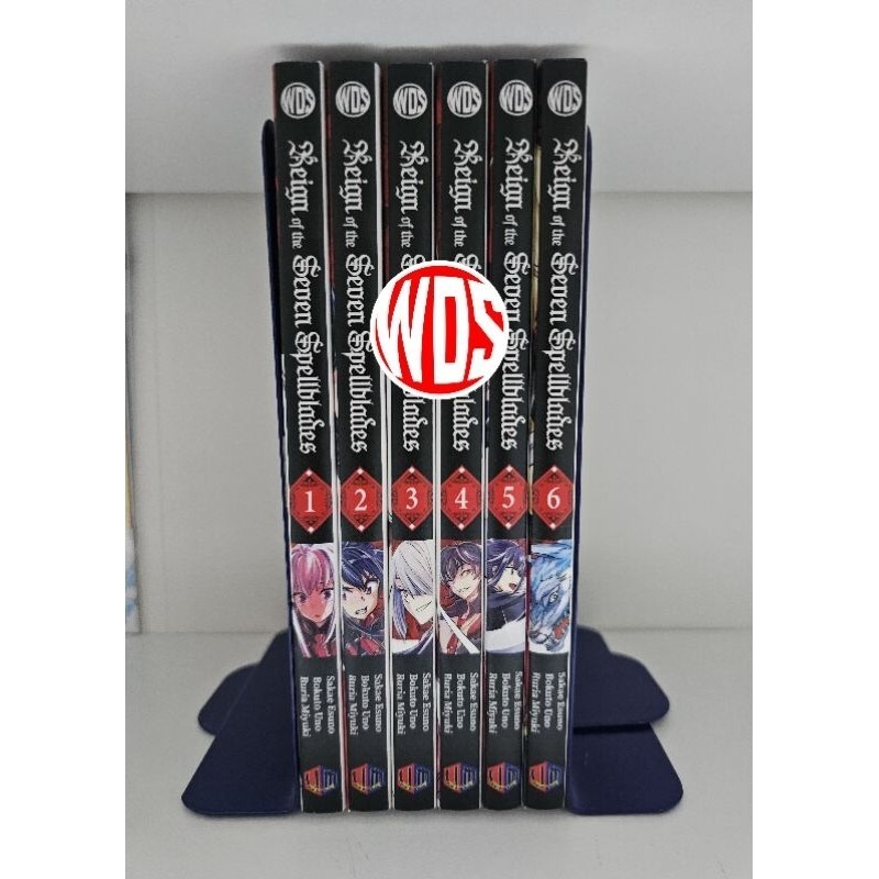 Reign of the Seven Spellblades Bokuto Uno English Version Volumes