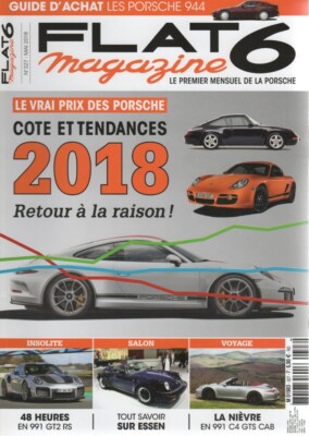 FLAT 6 327 2018 PORSCHE 991 GT2 RS 700PS 991 C4 GTS CABRIOLET 944 S2 COTE 2018