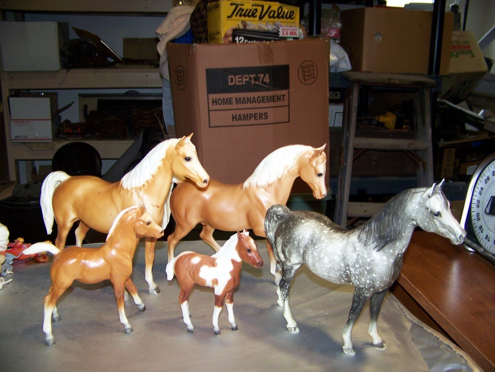 BREYER MOLDING CO. USA: 3 HORSE'S, 2 PONYS. GOOD COND | eBay
