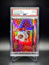 Lucas Raymond 2021-22 Upper Deck Stature Rookie Excellence Red RC #38/75 PSA 8
