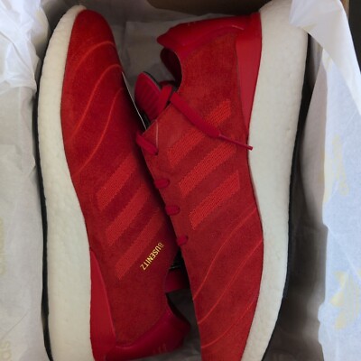Size 10.5 - Adidas Busenitz PureBoost Scarlet