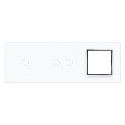 LIVOLO SmartHome Touch Funk Lichtschalter Steckdosen Wechselschalter Weiß Chrom - Bild 100 von 276