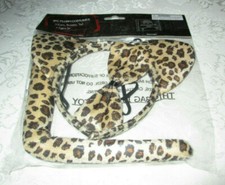 Ages 5 Cheetah 3 PC Set including Ears, Bow Tie, Tail NEW in Package