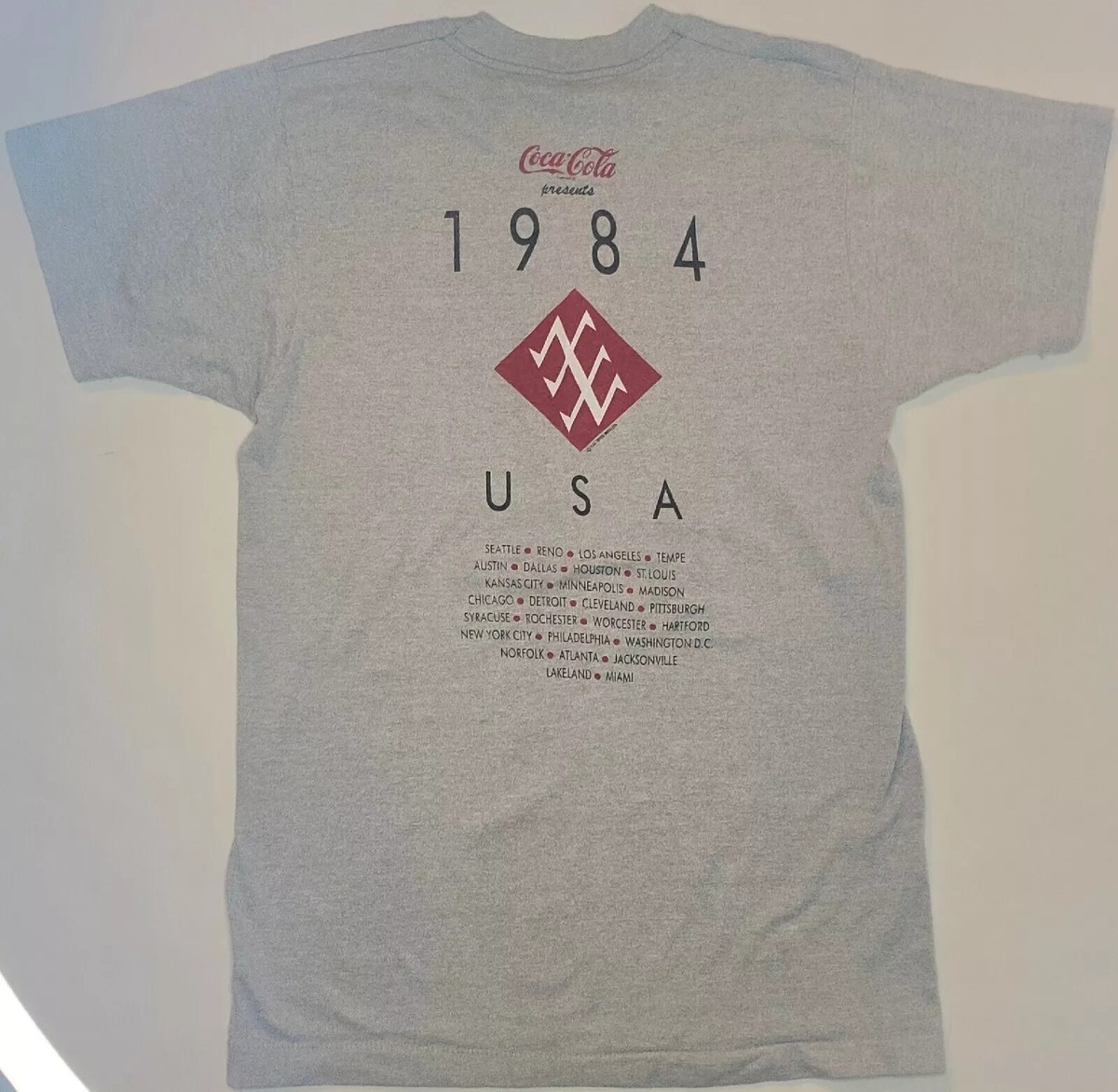 Vintage Duran Duran Seven and the Ragged Tiger 1984 USA Tour T