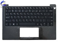 For Dell XPS 13 9370 9380 7390 9305 Upper Case Palmrest Cover Backlight Keyboard