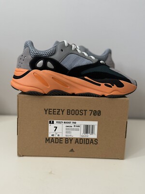Adidas Yeezy Boost 700 Wash Orange - GW0296 - Size 7 Mens New