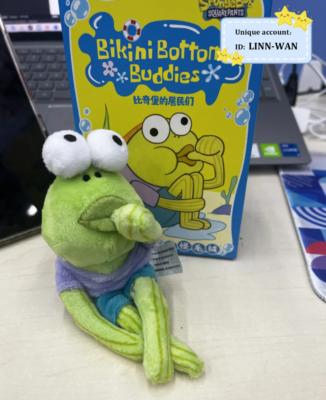 キーホルダー・アクリルキーホルダー Bikini Bottom Buddies DopeyFish+LimpFish $_12.PNG?set_id=880000500F