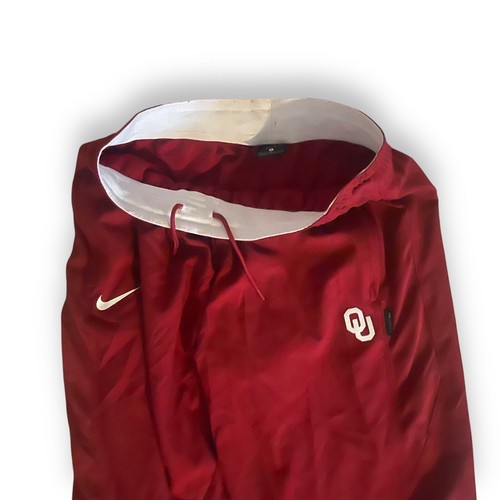 Nike OU Sooners Oklahoma University On Field Lined Track Pants Mens Sz M NWOT - Picture 7 of 10