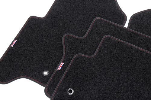 Alfombrillas Union Jack exclusivas adecuadas para Land Rover Discovery 3 III 2004-2009 - Imagen 3 de 8