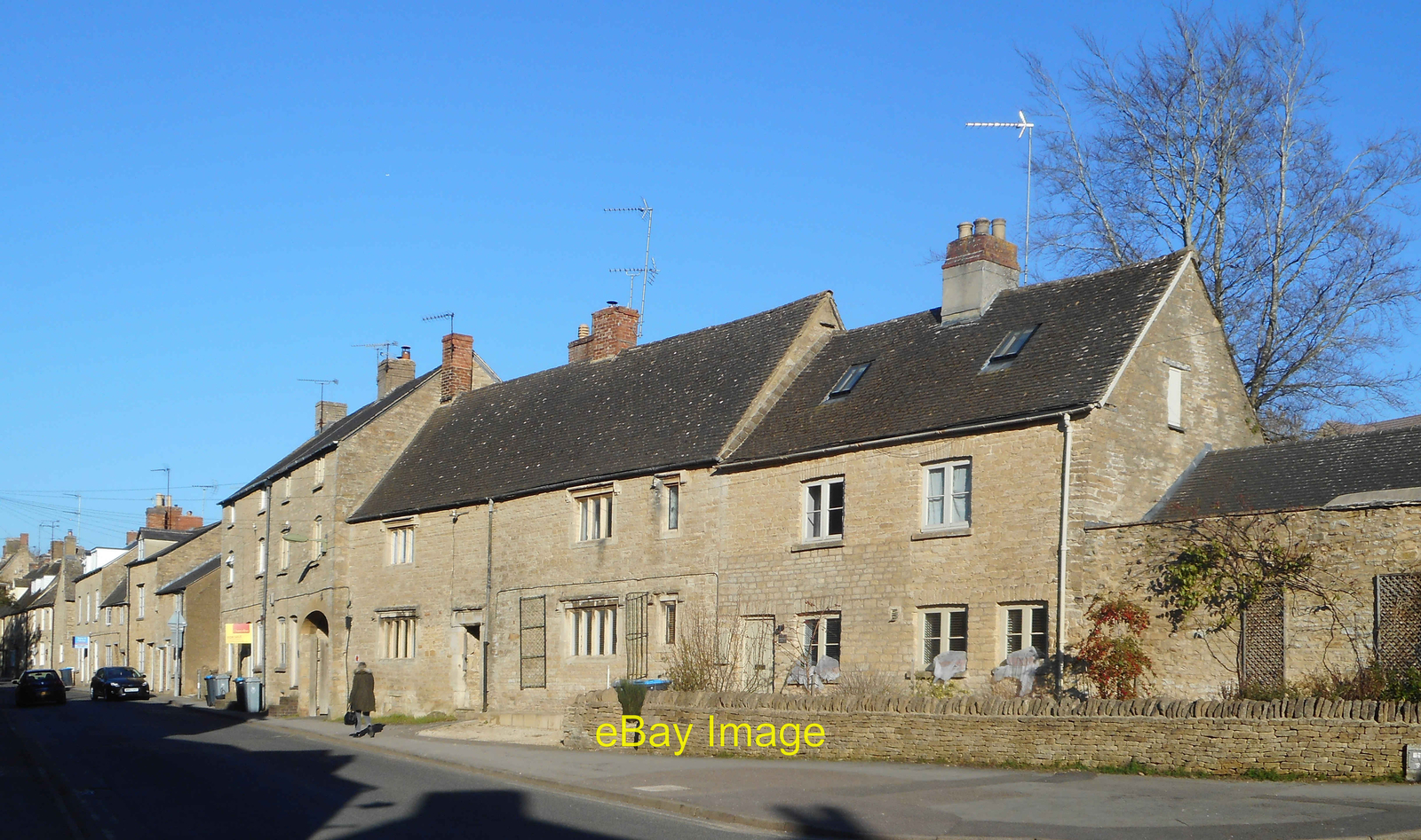Photo 12x8 Terraced Housing on West Street Chipping Norton c2019 eBay