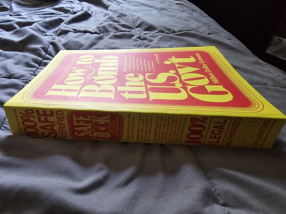 How To Bomb The Us Govt Book Ebay