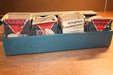 Lot de 4 ampoules de rechange amplex éclairage studio avec boîte métallique