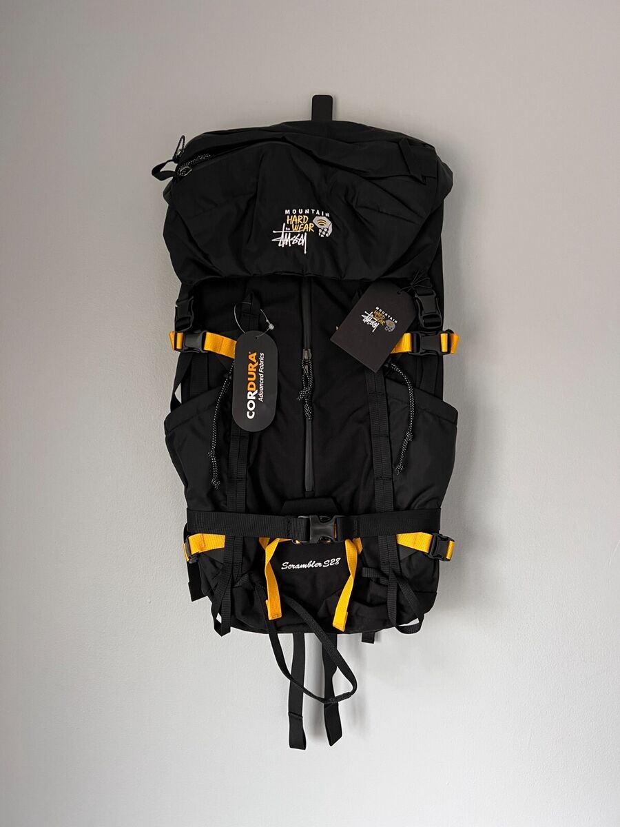 Stussy x Mountain Hardwear 28L Scrambler S Blackpack - Black Stussy x Mountain Hardwear 28L Scrambler S Blackpack - Black
