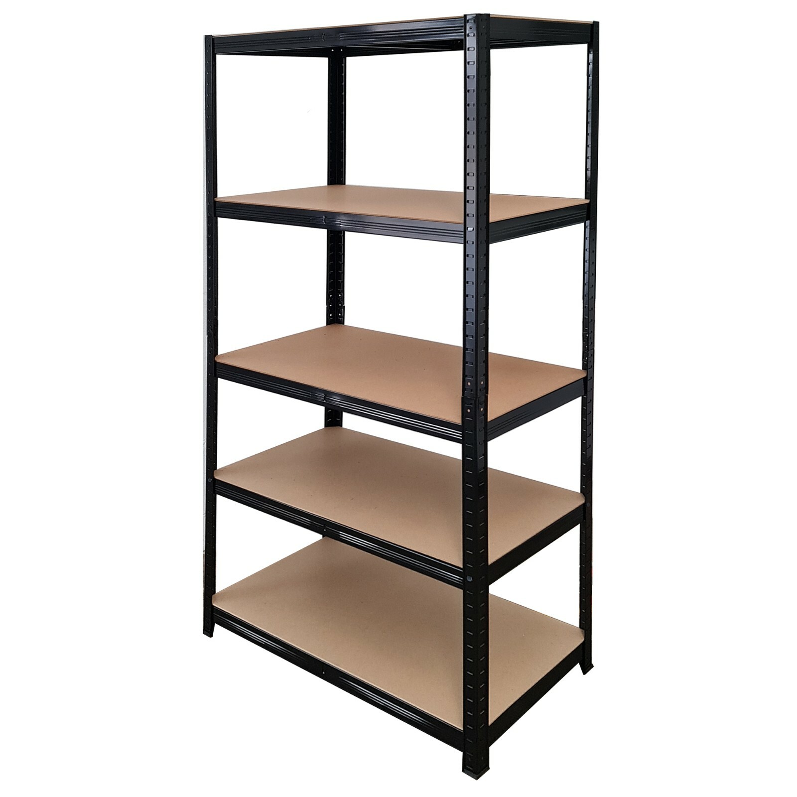 5 TIER METAL SHELVING UNIT STORAGE RACKING SHELVES GARAGE WAREHOUSE