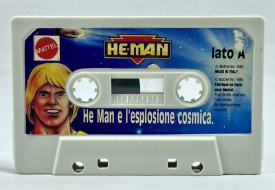 Figurine MOTU New Adventures He-Man 1988 - Mattel Malaysia - Avec Cassette